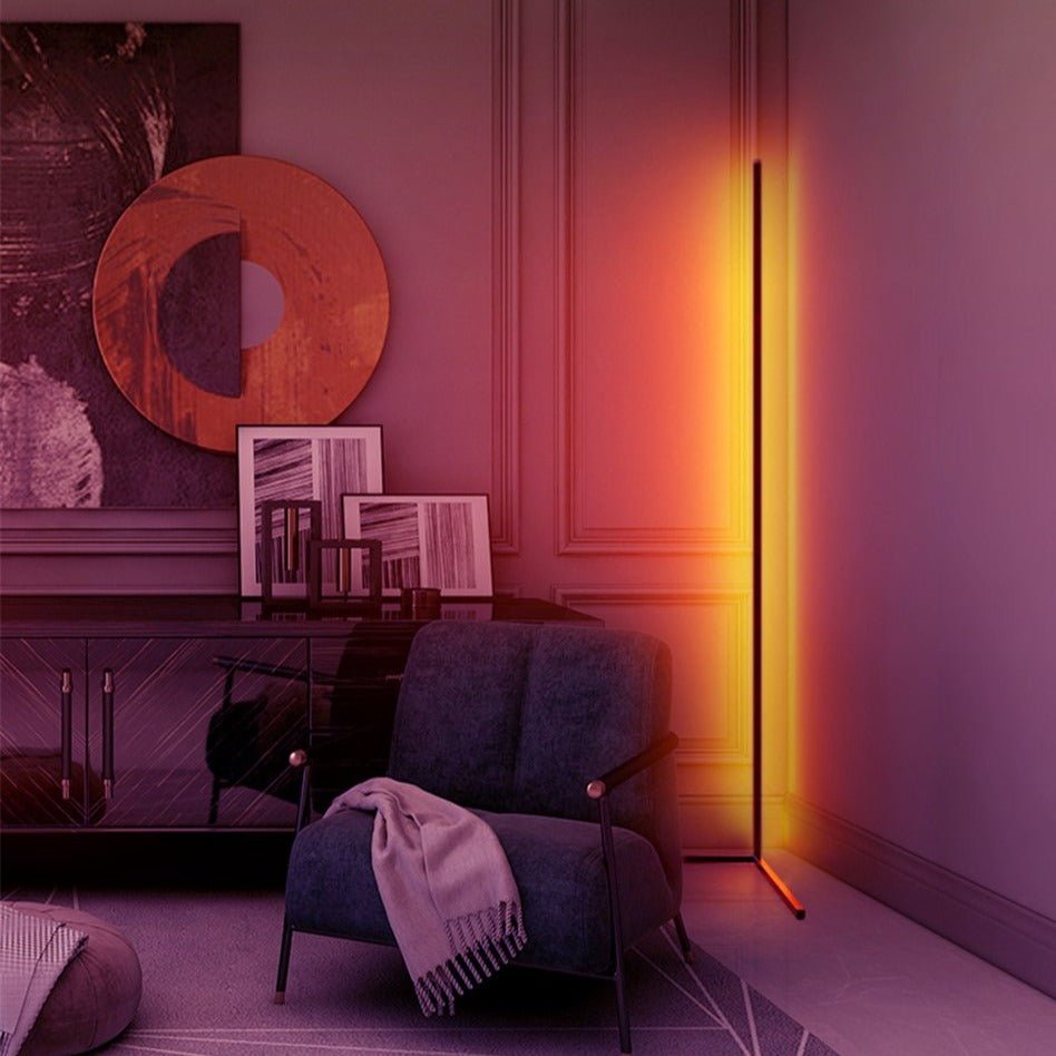 Nook | RGB Corner Floor Lamp - ELVI HOME