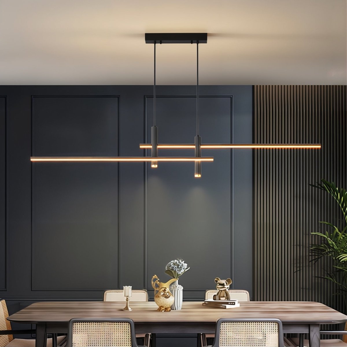 Otto | LED Linear Suspension Pendant Light - ELVI HOME