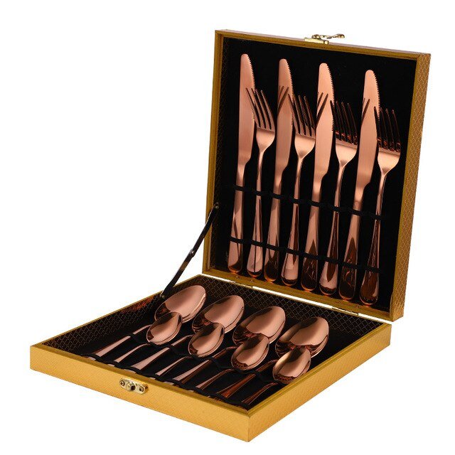 Ronda | Flatware Set of 16 - ELVI HOME