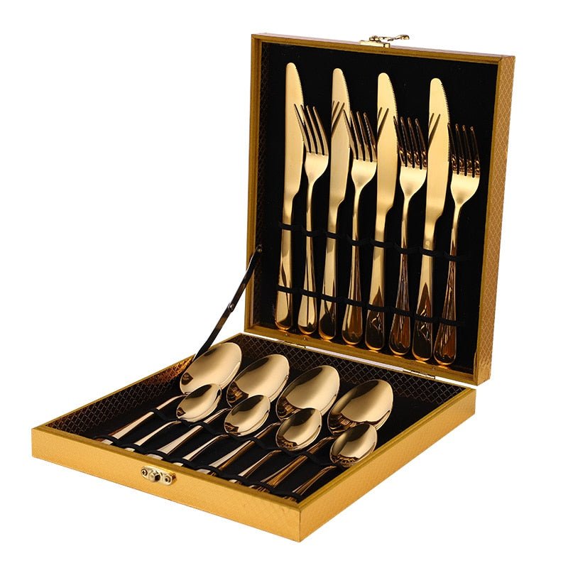 Ronda | Flatware Set of 16 - ELVI HOME