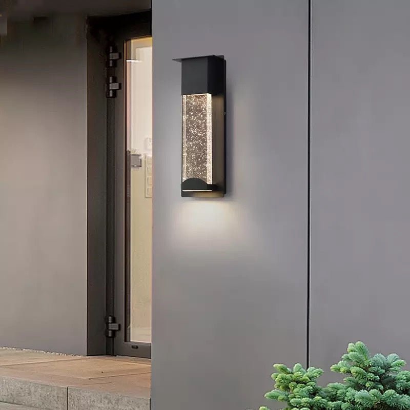 Rowan | Motion Sensor Outdoor Wall Sconce - ELVI HOME