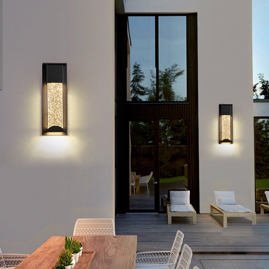 Rowan | Motion Sensor Outdoor Wall Sconce - ELVI HOME