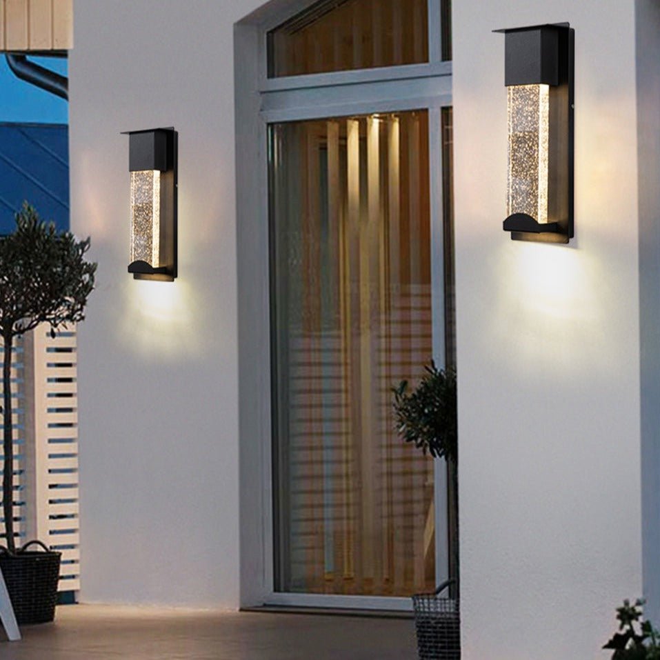 Rowan | Motion Sensor Outdoor Wall Sconce - ELVI HOME