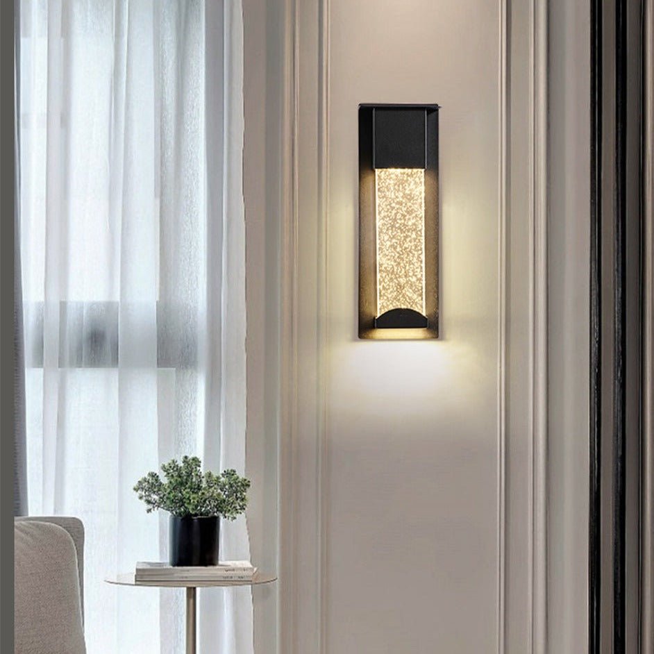 Rowan | Motion Sensor Outdoor Wall Sconce - ELVI HOME