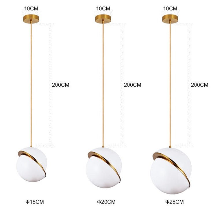 Slice | Modern Pendant Light - ELVI HOME