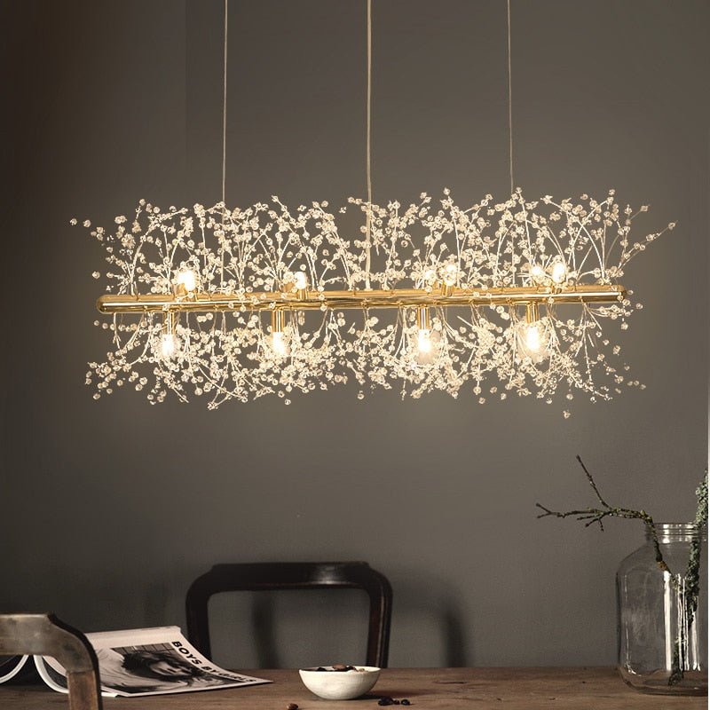 Snowflake | Crystal Chandelier - ELVI HOME