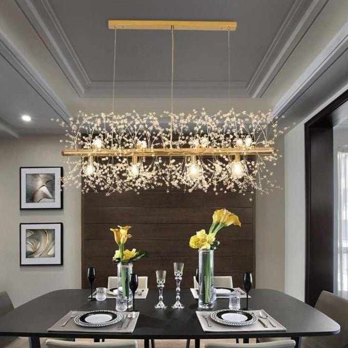 Snowflake | Crystal Chandelier - ELVI HOME