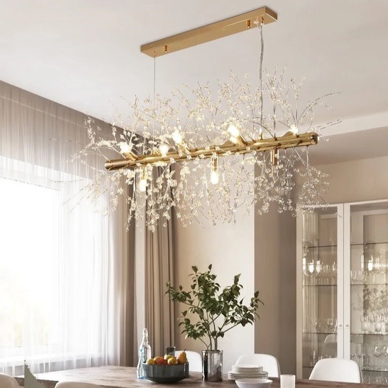 Snowflake | Crystal Chandelier - ELVI HOME