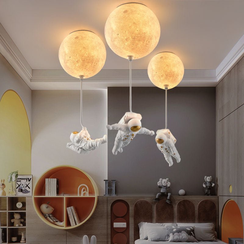 Spaceman | Moon Ceiling Light - ELVI HOME