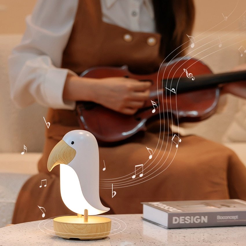 Toucan | LED Night Light Speaker - ELVI HOME