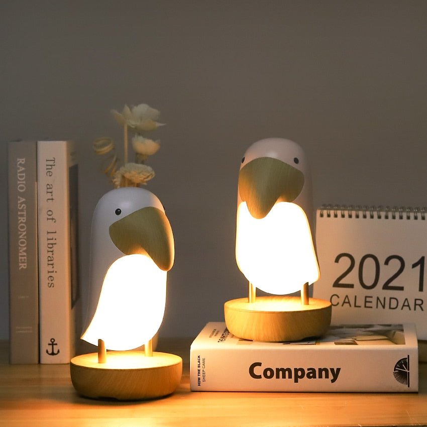 Toucan | LED Night Light Speaker - ELVI HOME