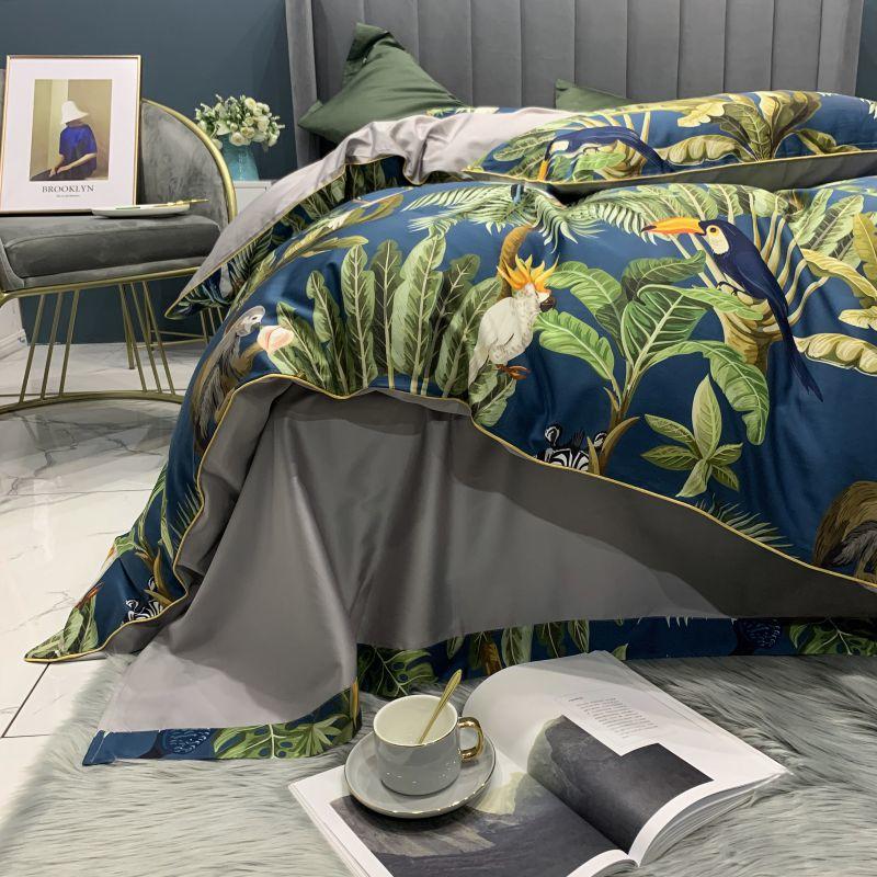 Tropicana | Ultra - Soft Cotton Duvet Cover Set - ELVI HOME