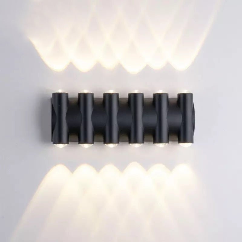 Una | IP68 UP / DOWN Outdoor Wall Sconce - ELVI HOME