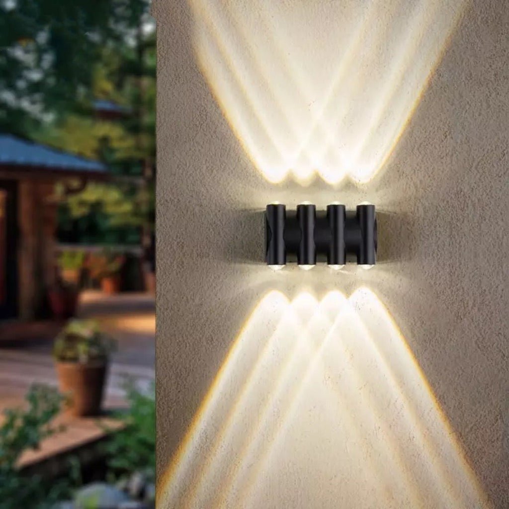 Una | IP68 UP / DOWN Outdoor Wall Sconce - ELVI HOME