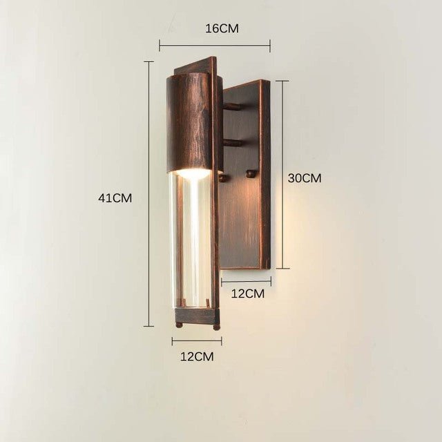 Xander | Outdoor LED Wall Light - ELVI HOME