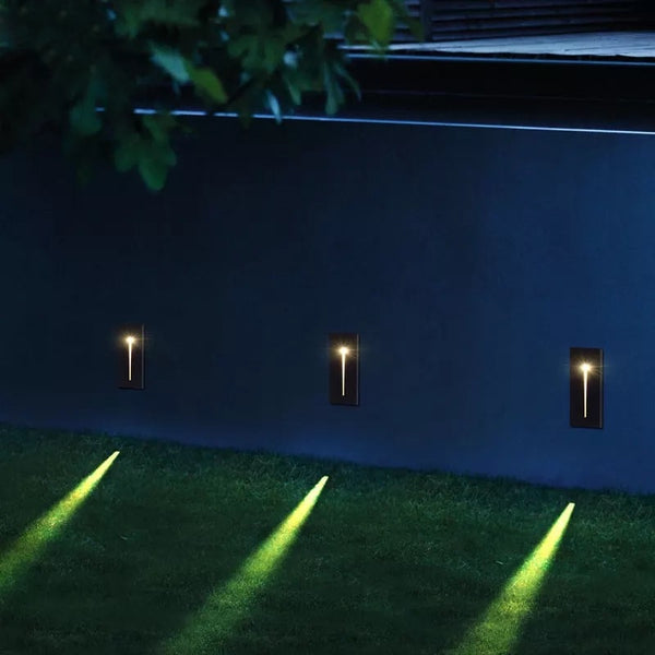 ELVI | Recessed Outdoor LED Step / Wall Light