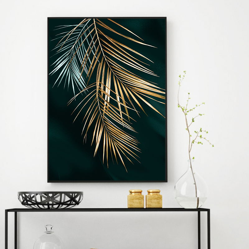 Golden Leaves | Canvas Print
