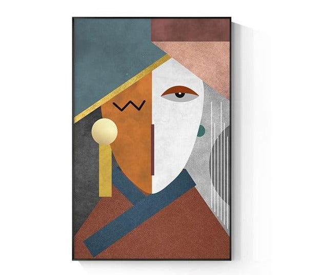 Abstract Face | Canvas Print