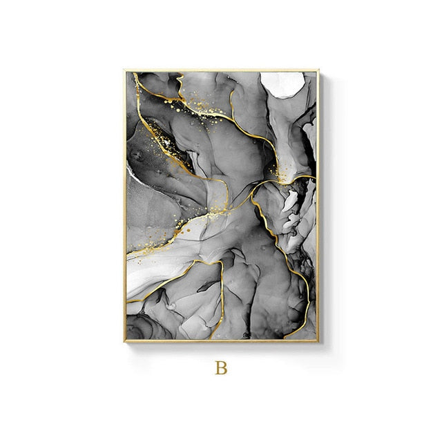 Black Marble | Canvas Print