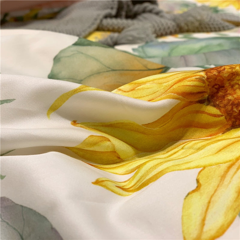 Sunflower | Egyptian Cotton Duvet Cover Set
