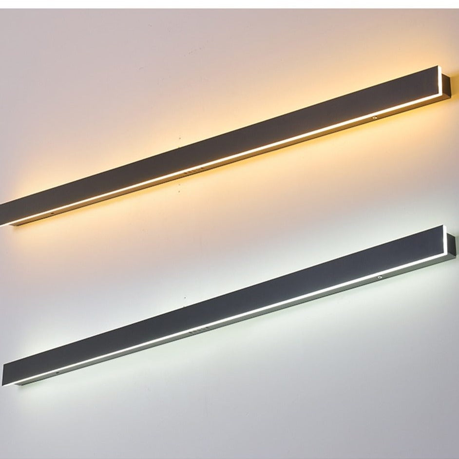 ELVI | Outdoor Long Strip Modern Wall Sconce Light