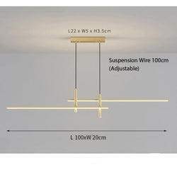 Otto | LED Linear Suspension Pendant Light