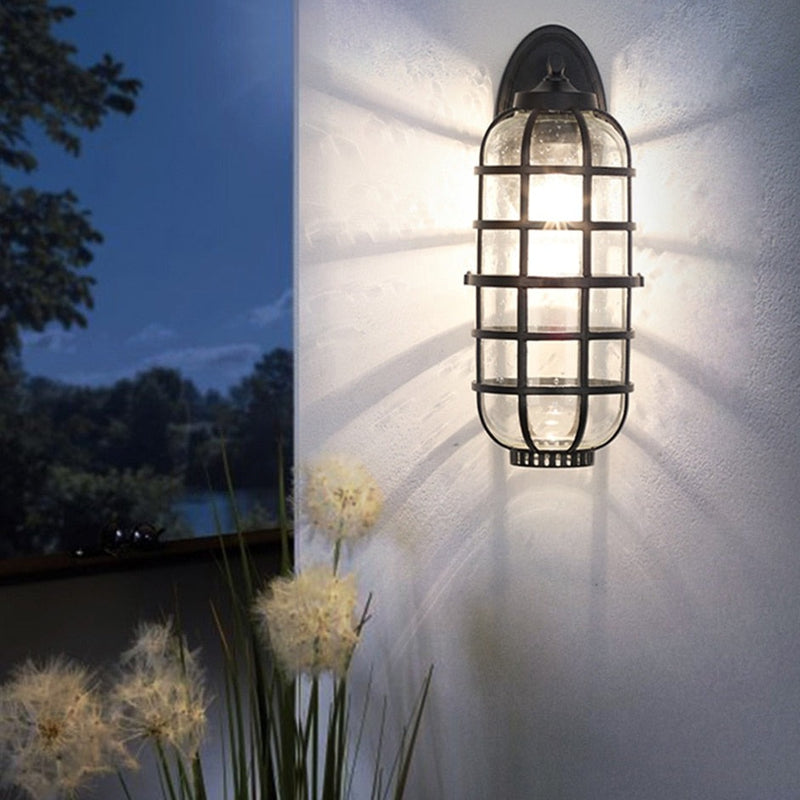 Retro Waterproof Outdoor Wall Light