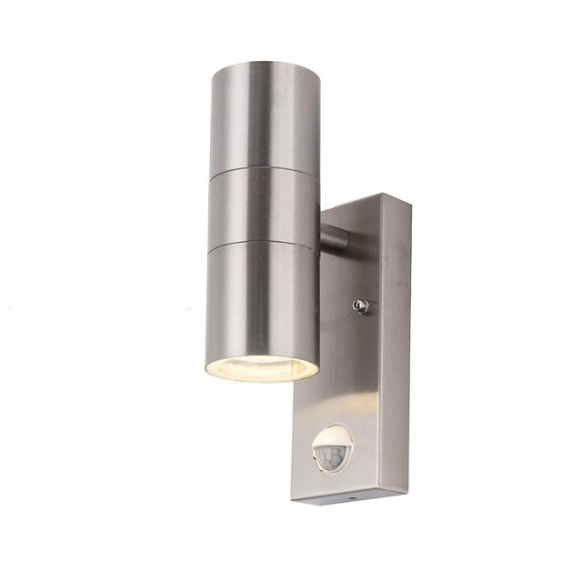 Cylinder | Motion Sensor Outdoor Wall Light