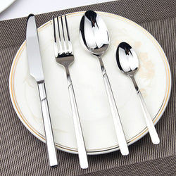 Myla | Silver Cutlery Set of 24
